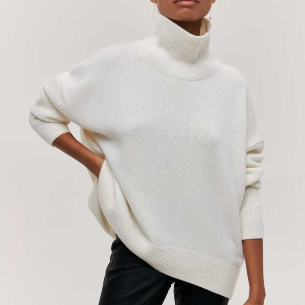 Sylvana sweater with turtleneck