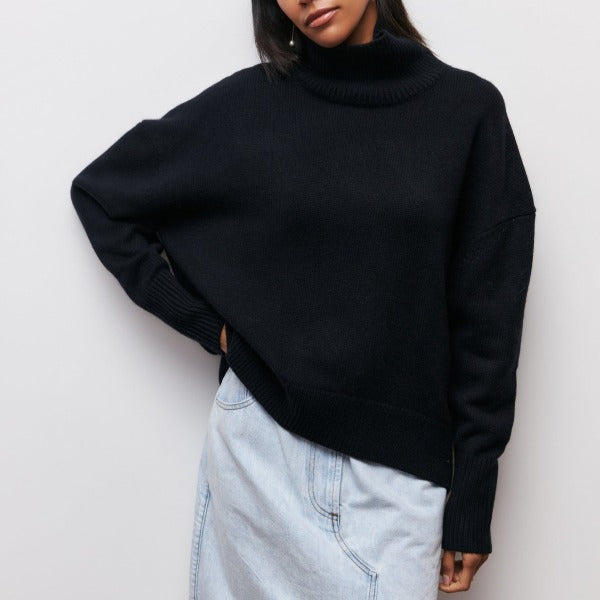 Sylvana sweater with turtleneck