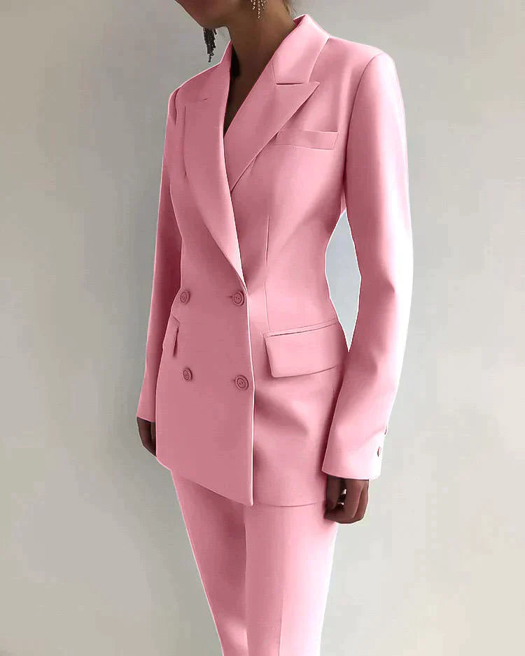 Juna - stylish set consisting of an elegant blazer and elegant trousers