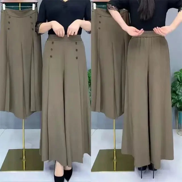 Elvira - Straight Trousers - Elegant - High Quality Modern Style - For Formal Occasions