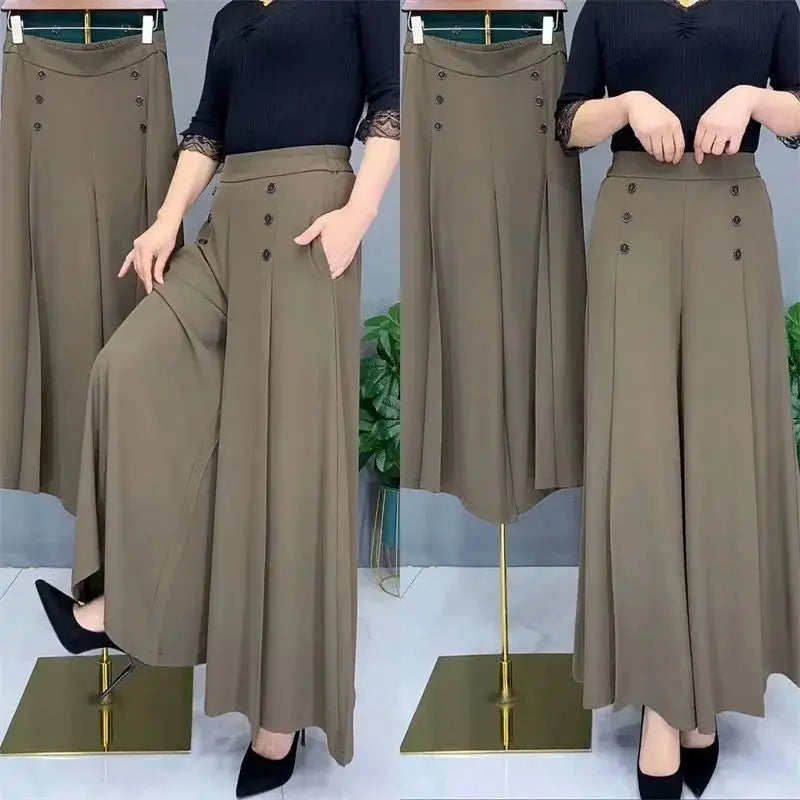 Elvira - Straight Trousers - Elegant - High Quality Modern Style - For Formal Occasions