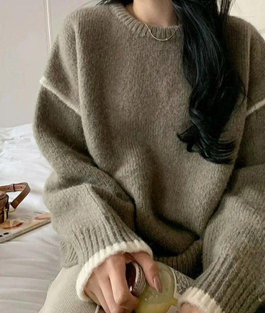 LUCY | Versatile Women's Knitted Jumper