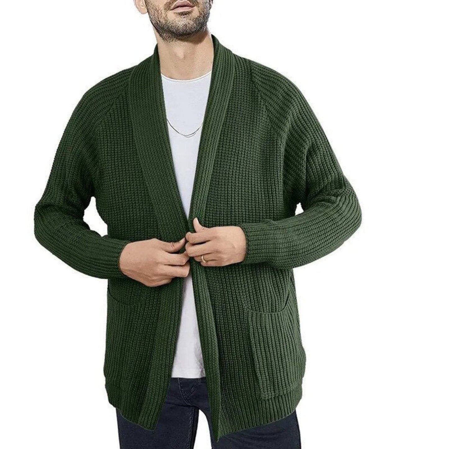 Rainer - Cardigan with Pockets - Casual - Comfortable - Ideal for Autumn/Winter