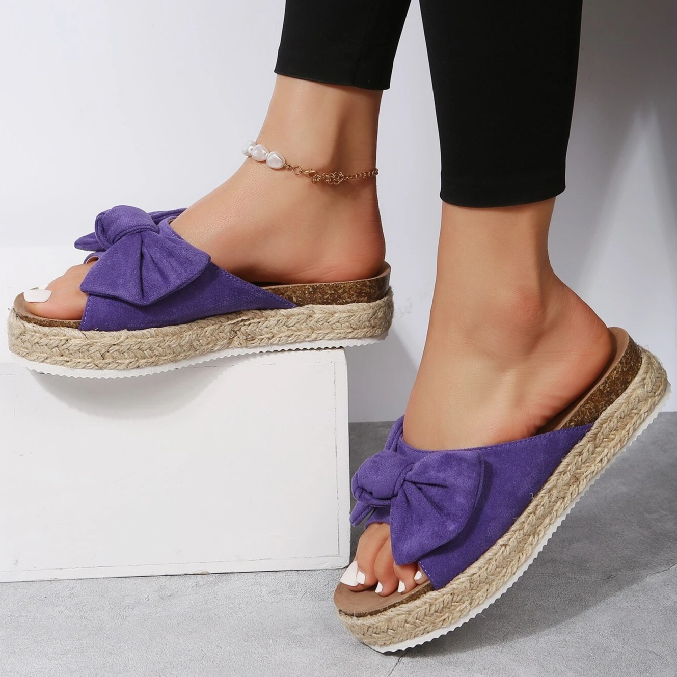 Bambino | Low Wedge Boho Sandals