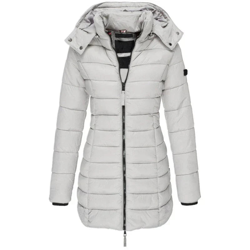 Zara - down jacket with hood