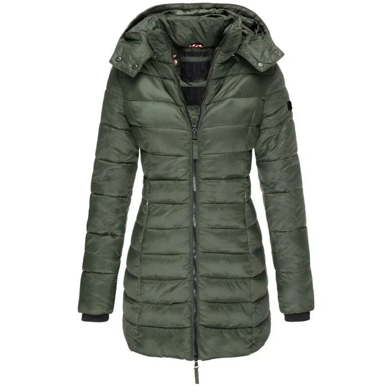 Zara - down jacket with hood