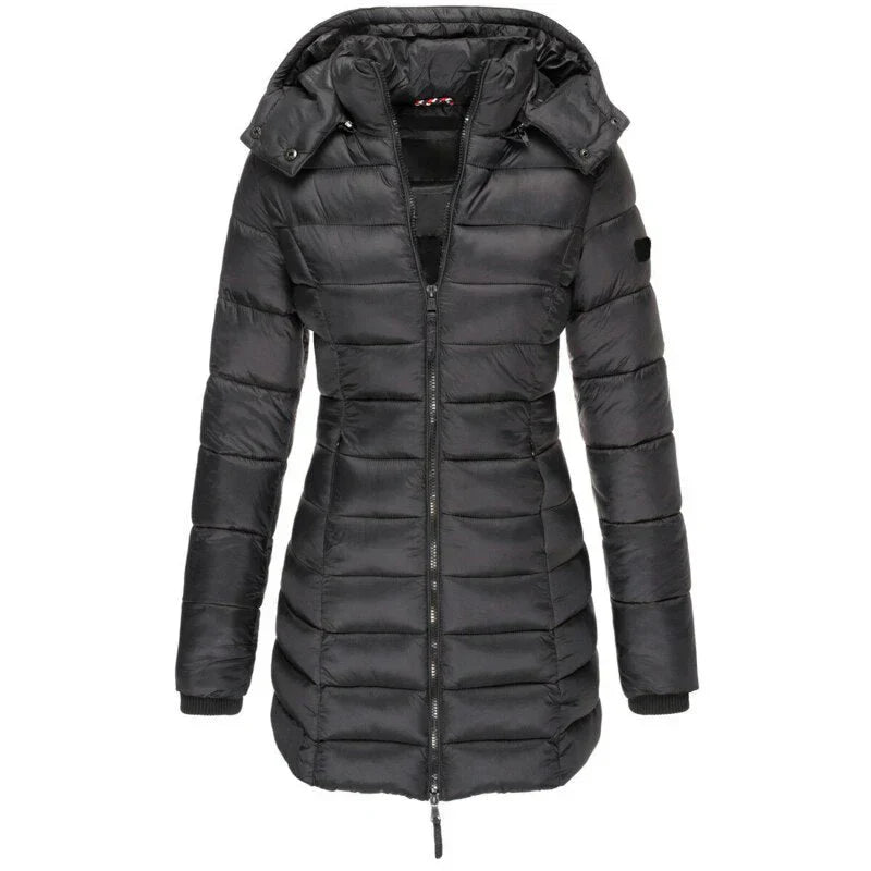 Zara - down jacket with hood