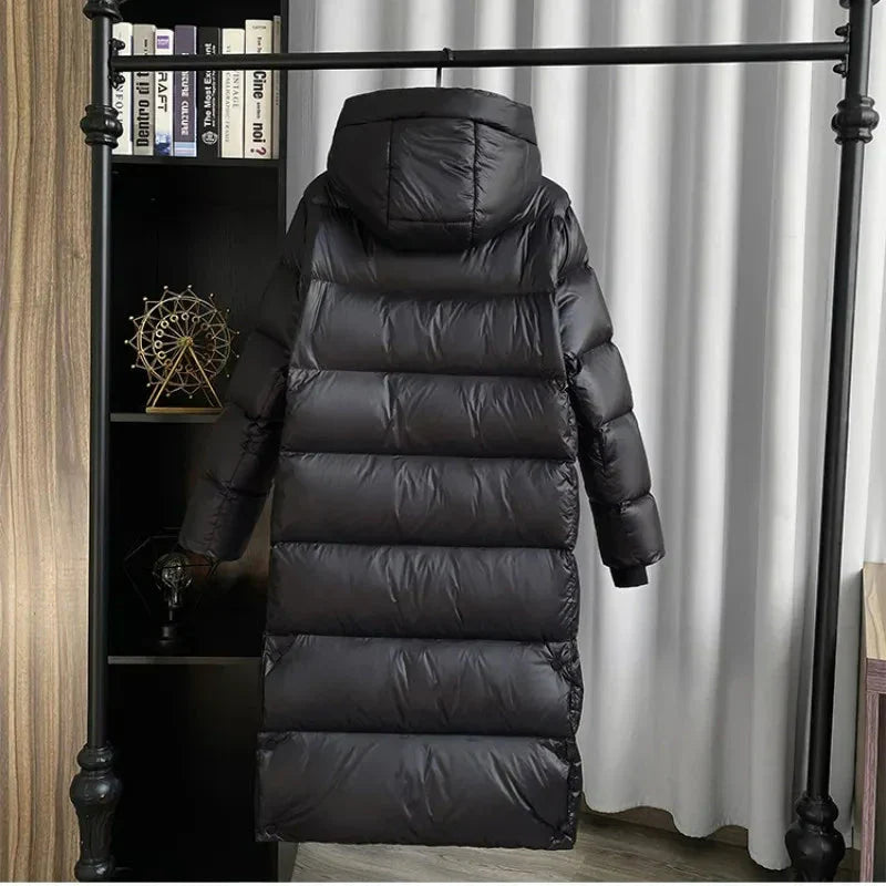 Lira - thick puffer hooded down jacket