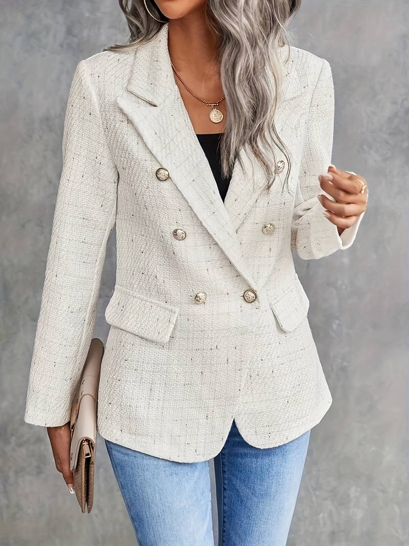 Abigail – long sleeve blazer with lapel collar