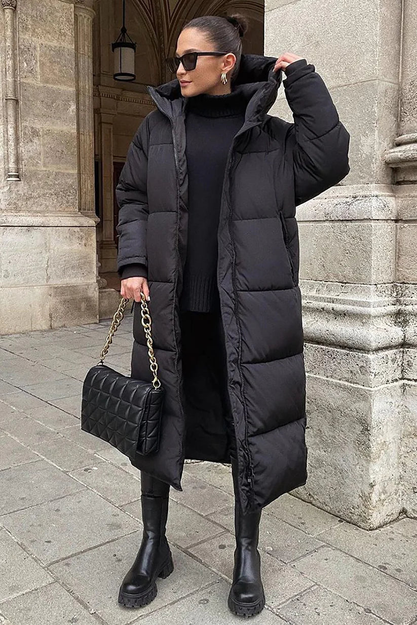 Sophie - long puffer winter coat