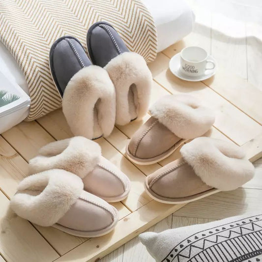 Mirjam - Stylish Faux Leather Slippers