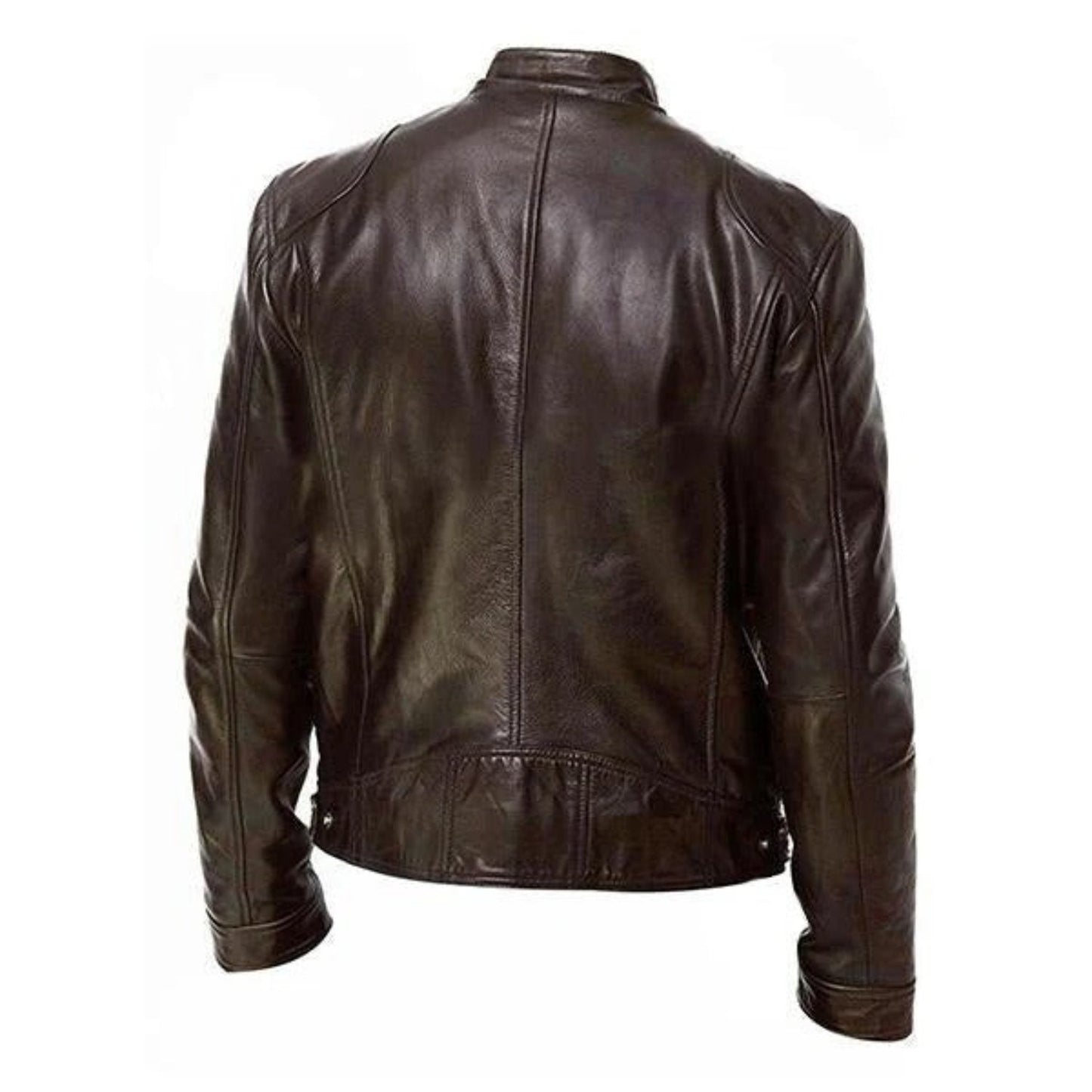 Danny - Leather Jacket - Chic - Fashionable - Ideal for Fall/Winter