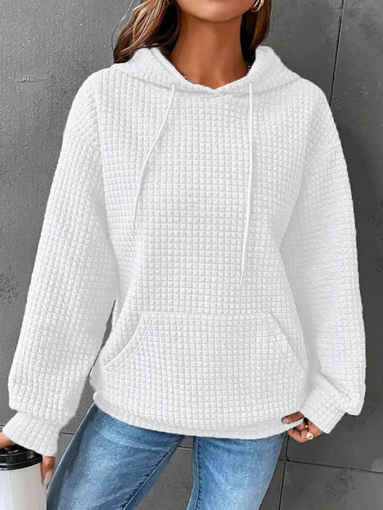 Casual Cotton Hoodie with Backprint for Women | Perfect for Casual Days