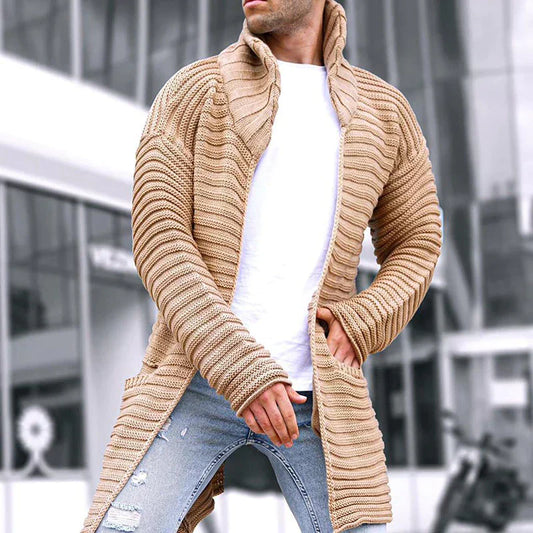 Knitted jacket for men