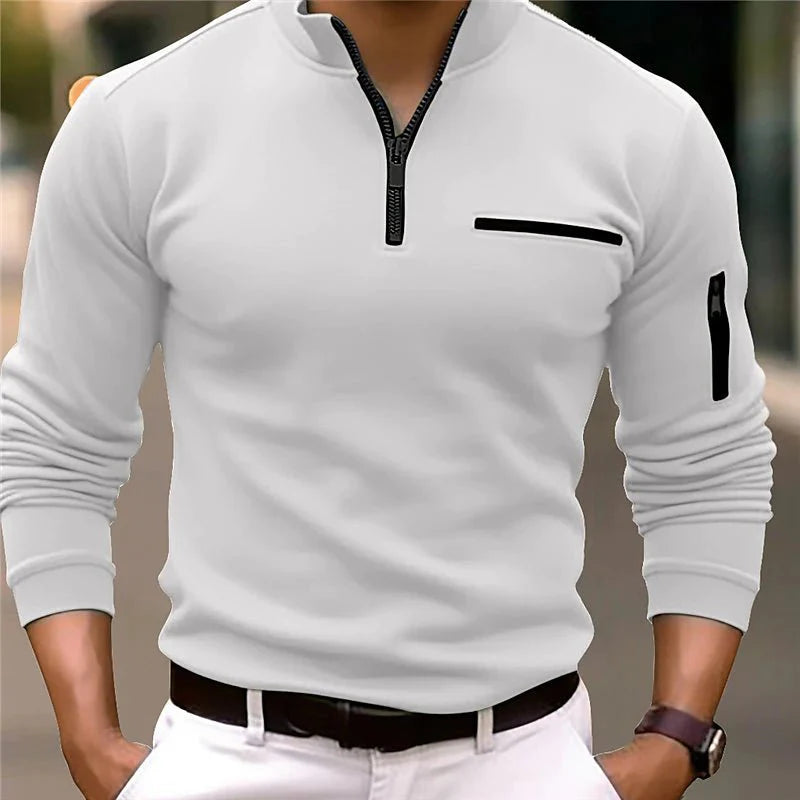 Gents | Luxury Quarter-Zip Sweater