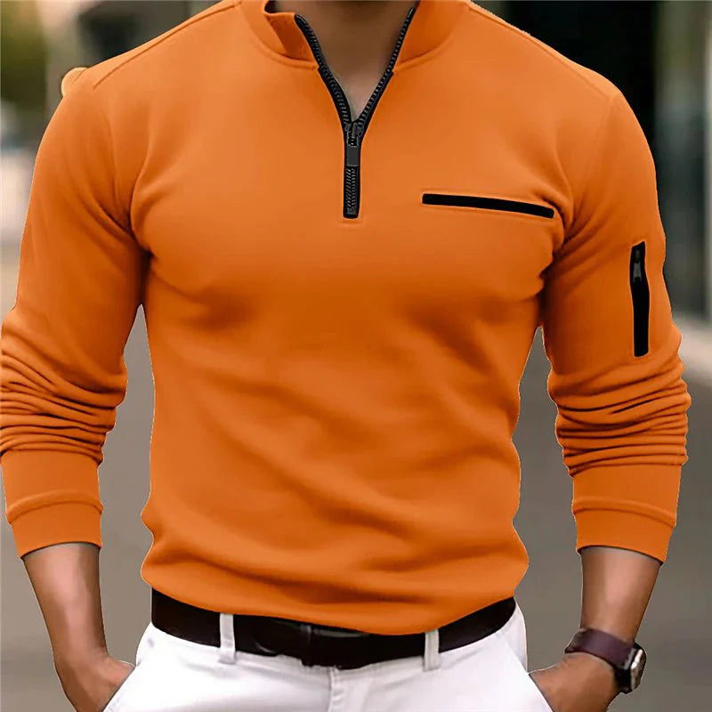 Gents | Luxury Quarter-Zip Sweater