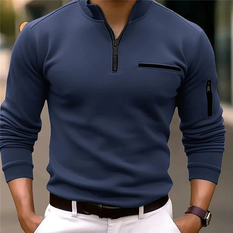 Gents | Luxury Quarter-Zip Sweater