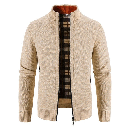 Trendy knitted cardigan for men